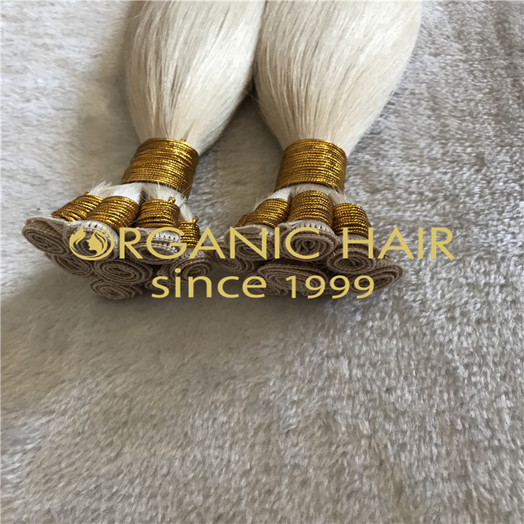 BLONDE HAND TIED WEFTS are available for pre-order H146